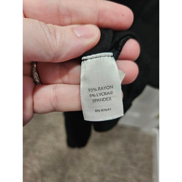 J. Jill Women's Size M Black Grey Colorblock Wearever Maxi Dress - Picture 3 of 6